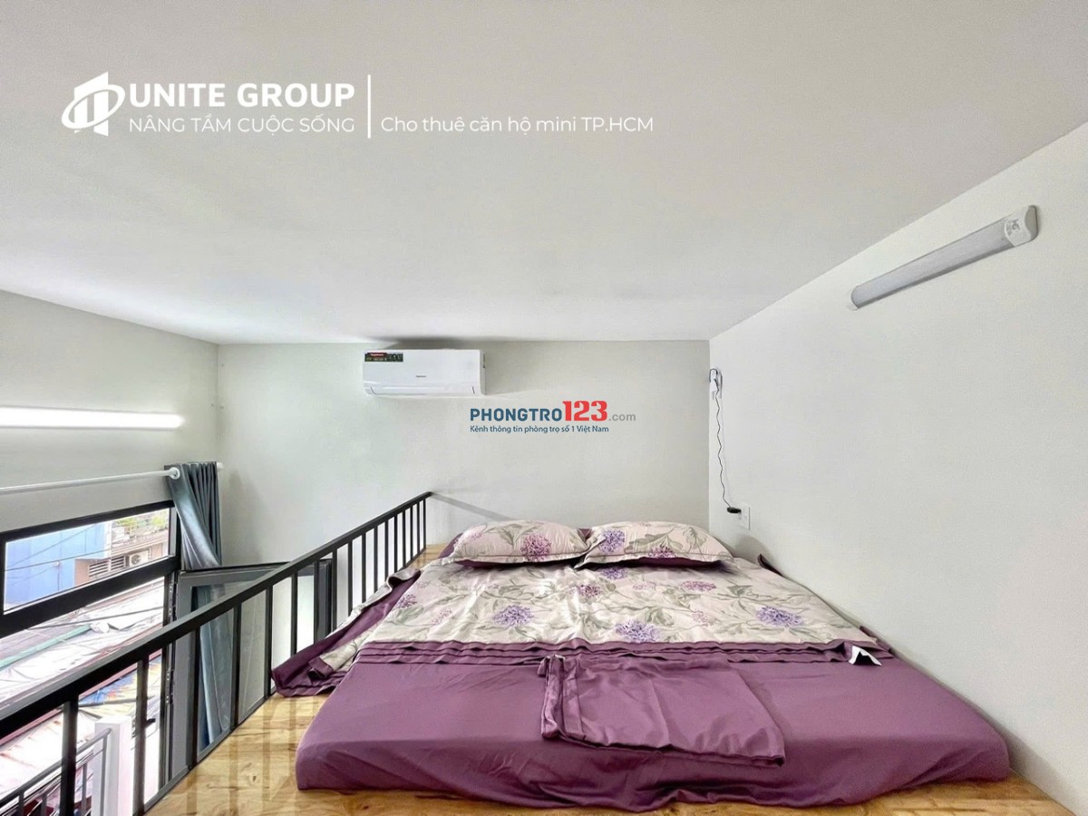 CHO THUÊ PHÒNG DUPLEX CÓ BAN CÔNG, MÁY GIẶT, BẾP ĐIỆN RIÊNG GẦN HÀNG XANH.