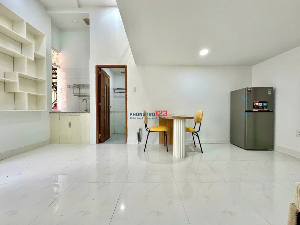 CHO THUÊ PHÒNG CÓ GÁC FULL NỘI THẤT 40m2 Ở TỪ 2-4 NGƯỜI Ở BÌNH THẠNH GẦN ĐH VĂN LANG - LH 0334998413