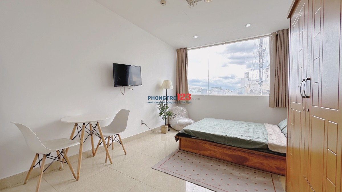 KHAI TRƯƠNG CĂN HỘ FULL NỘI THẤT CỬA SỔ LỚN, MÁY GIẶT RIÊNG Ở PHAN CHU TRINHBÌNH THẠNH - 0334998413