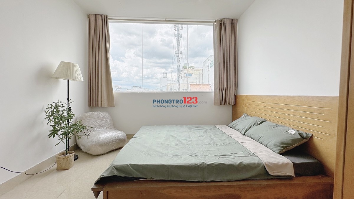 KHAI TRƯƠNG CĂN HỘ FULL NỘI THẤT CỬA SỔ LỚN, MÁY GIẶT RIÊNG Ở PHAN CHU TRINHBÌNH THẠNH - 0334998413
