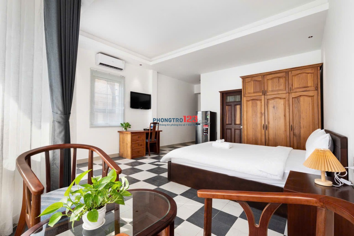 CHO THUÊ PHÒNG FULL NỘI THẤT CỬA SỔ BAN CÔNG LỚN Ở ĐIỆN BIÊN PHỦ BÌNH THẠNH GIÁP Q1,Q3 - 0334998413