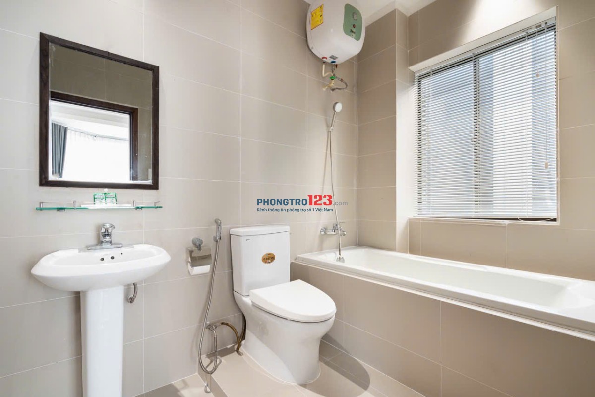 CHO THUÊ PHÒNG FULL NỘI THẤT CỬA SỔ BAN CÔNG LỚN Ở ĐIỆN BIÊN PHỦ BÌNH THẠNH GIÁP Q1,Q3 - 0334998413