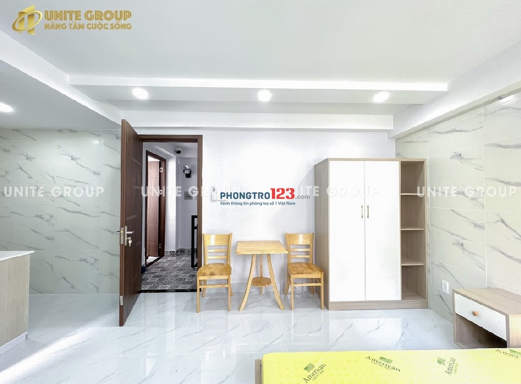 Cho Thuê Phòng Full nội thất, Cửa sổ trời, Xô Viết Nghệ Tĩnh, Bình Thạnh gần UTH, Ngoại Thương