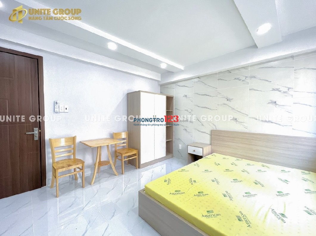 Cho Thuê Phòng Full nội thất, Cửa sổ trời, Xô Viết Nghệ Tĩnh, Bình Thạnh gần UTH, Ngoại Thương