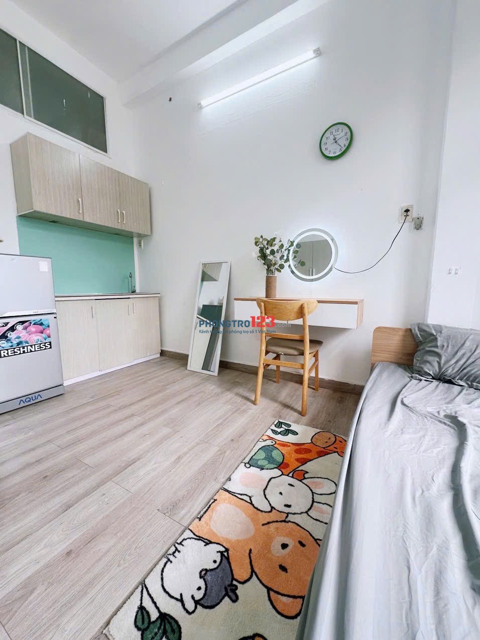 Cho thuê phòng trọ siêu rẻ Q3 - 30m2 - ban công - gần bệnh viện Từ Dũ