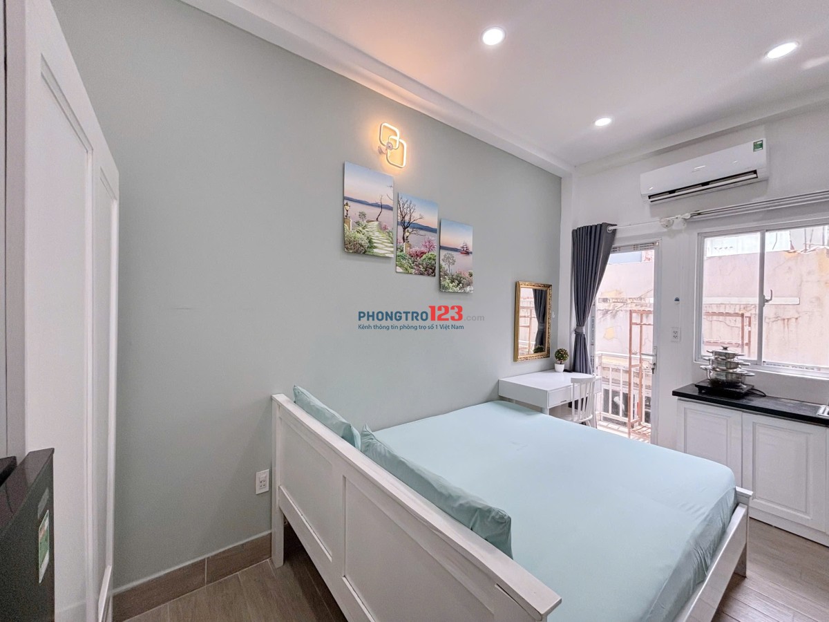 PHÒNG BAN CÔNG FULL NỘI THẤT GẦN LOTTE GÒ VẤP