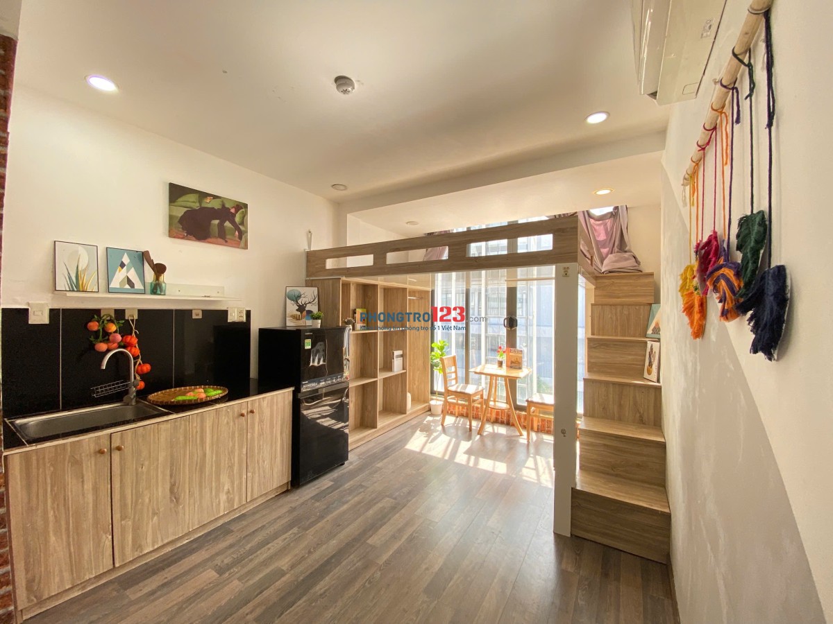  Căn hộ Duplex cửa kính thoáng sáng – trung tâm Bình Thạnh, gần Q1