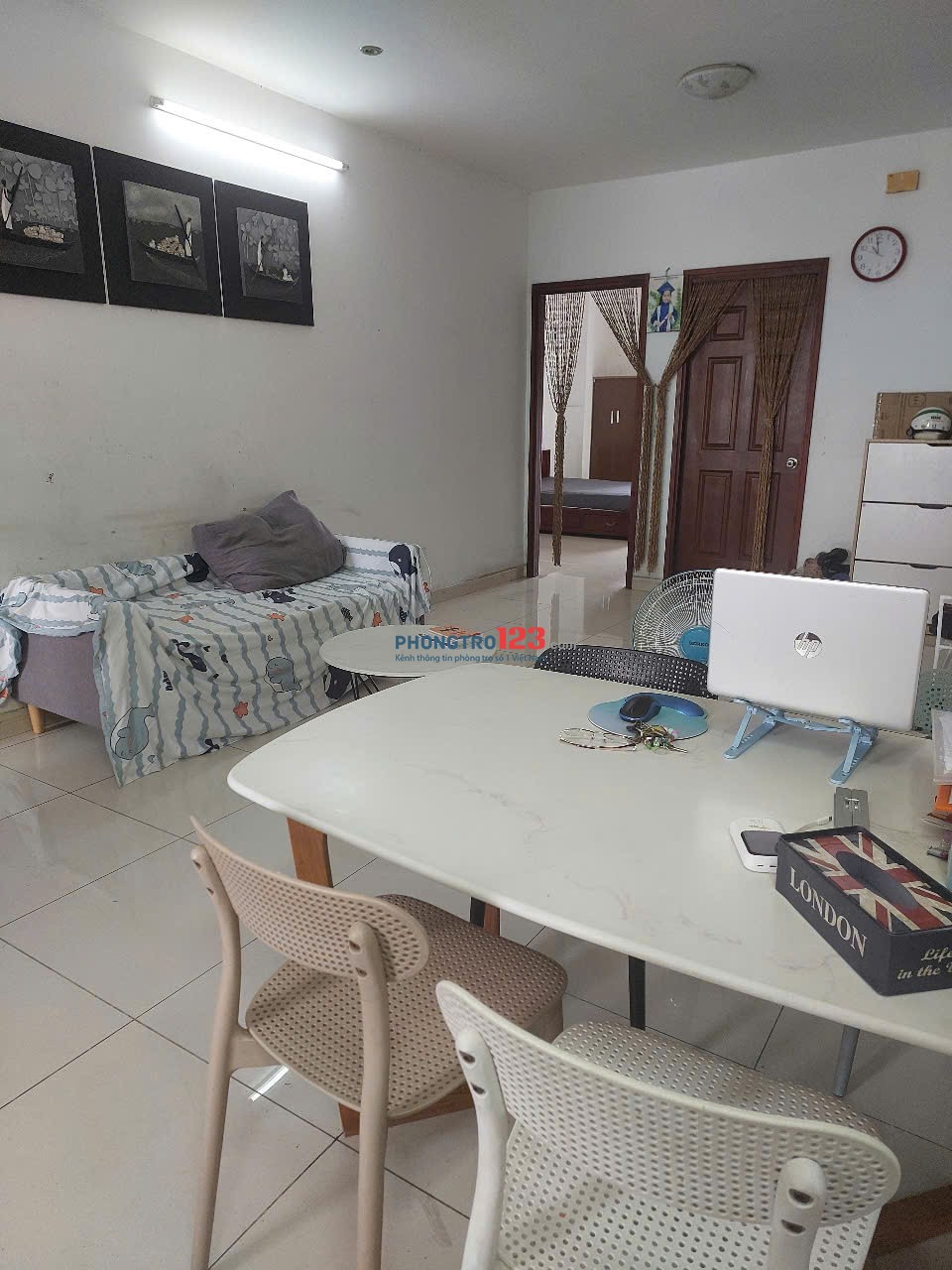 Ở GHÉP PHÒNG MASTER (NỮ) - CĂN GÓC CHUNG CƯ PHÚ THẠNH - FULL NỘI THẤT - BAO ĐIỆN NƯỚC