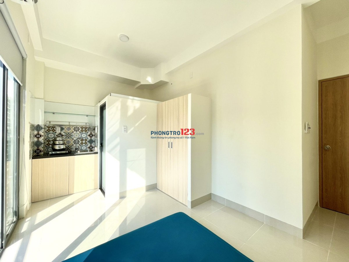 KHAI TRƯƠNG STUDIO BAN CÔNG, FULL NỘI THẤT NGAY CV LÊ THỊ RIÊNG