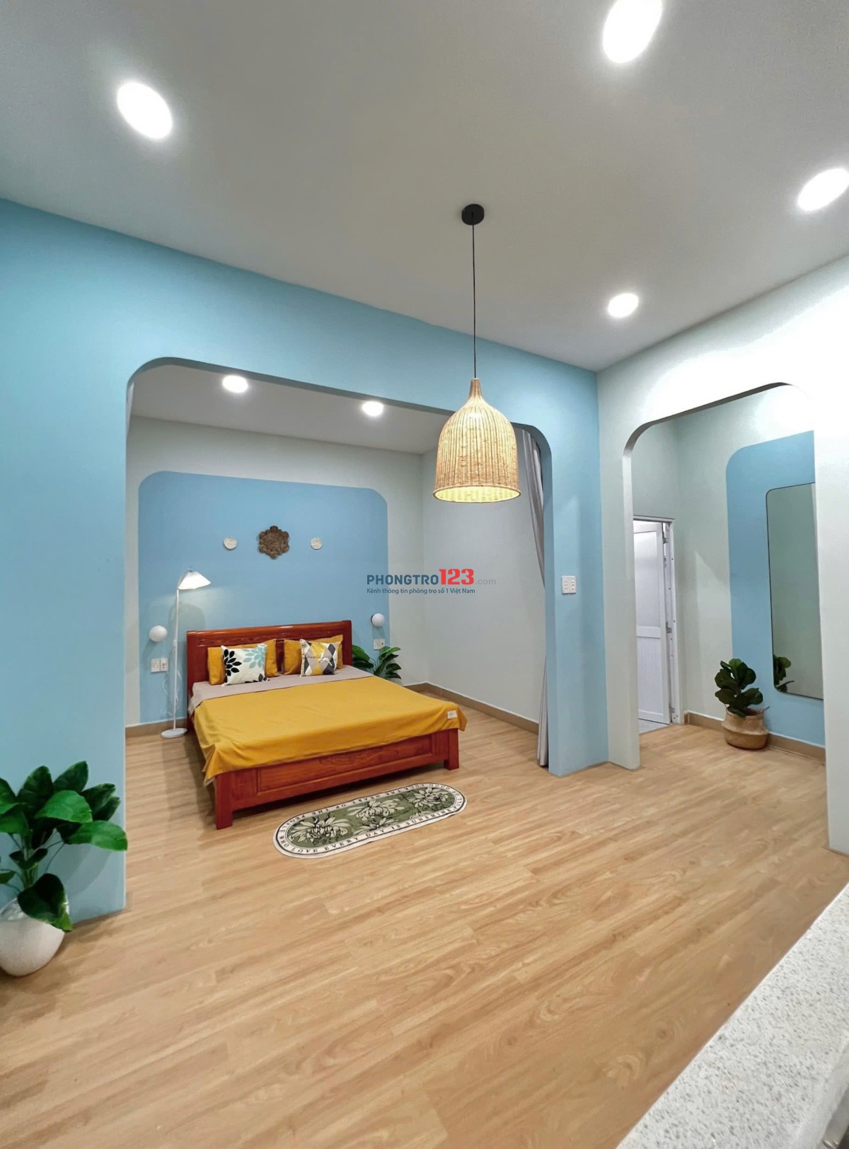 Nhỏ em về quê cần pass lại 1 phòng ngủ căn hộ dịch vụ - Bình Thạnh