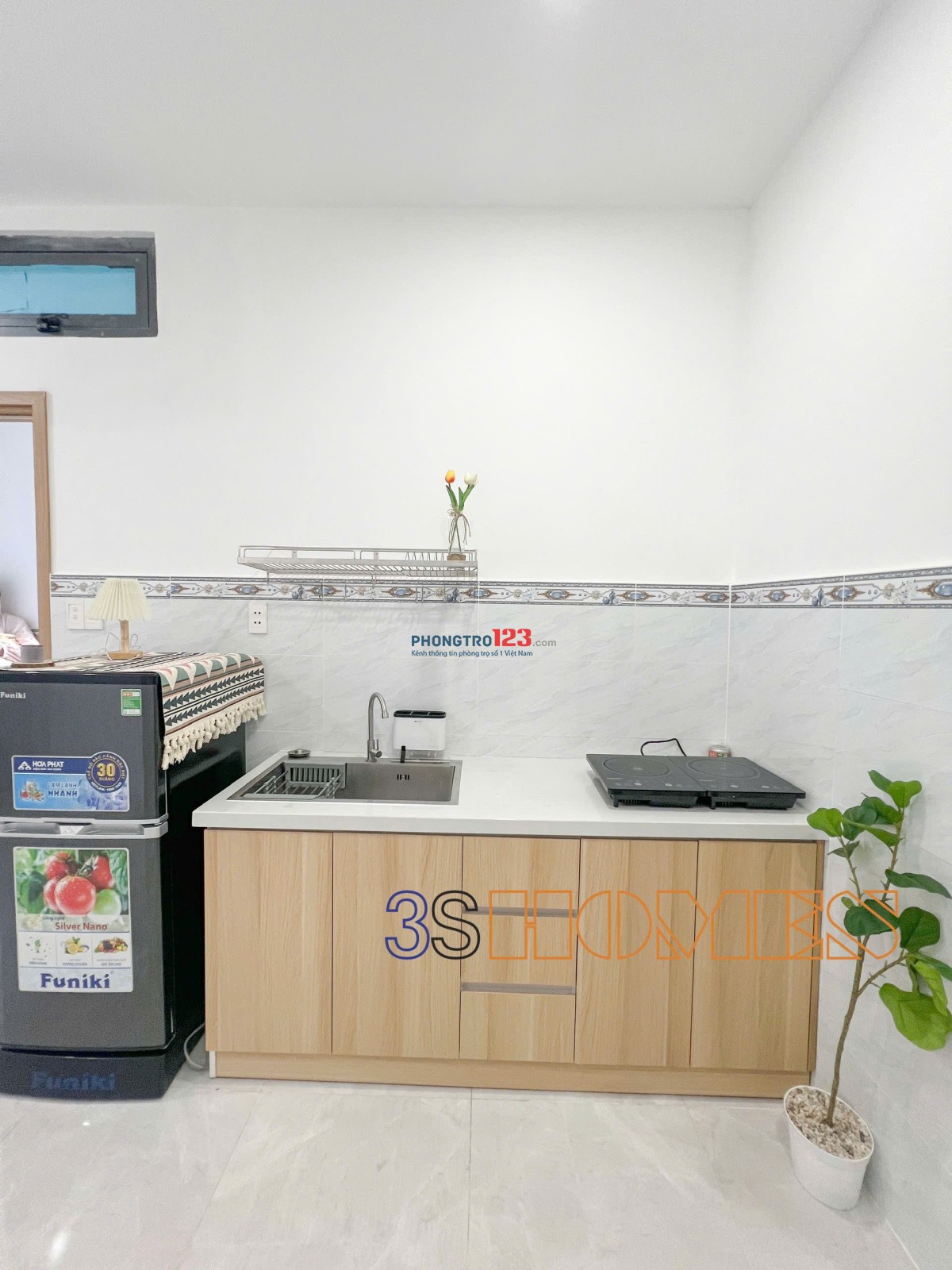 CHỈ CÒN 1 PHÒNG 25m2 – Full nội thất xịn rộng rãi Gò Vấp