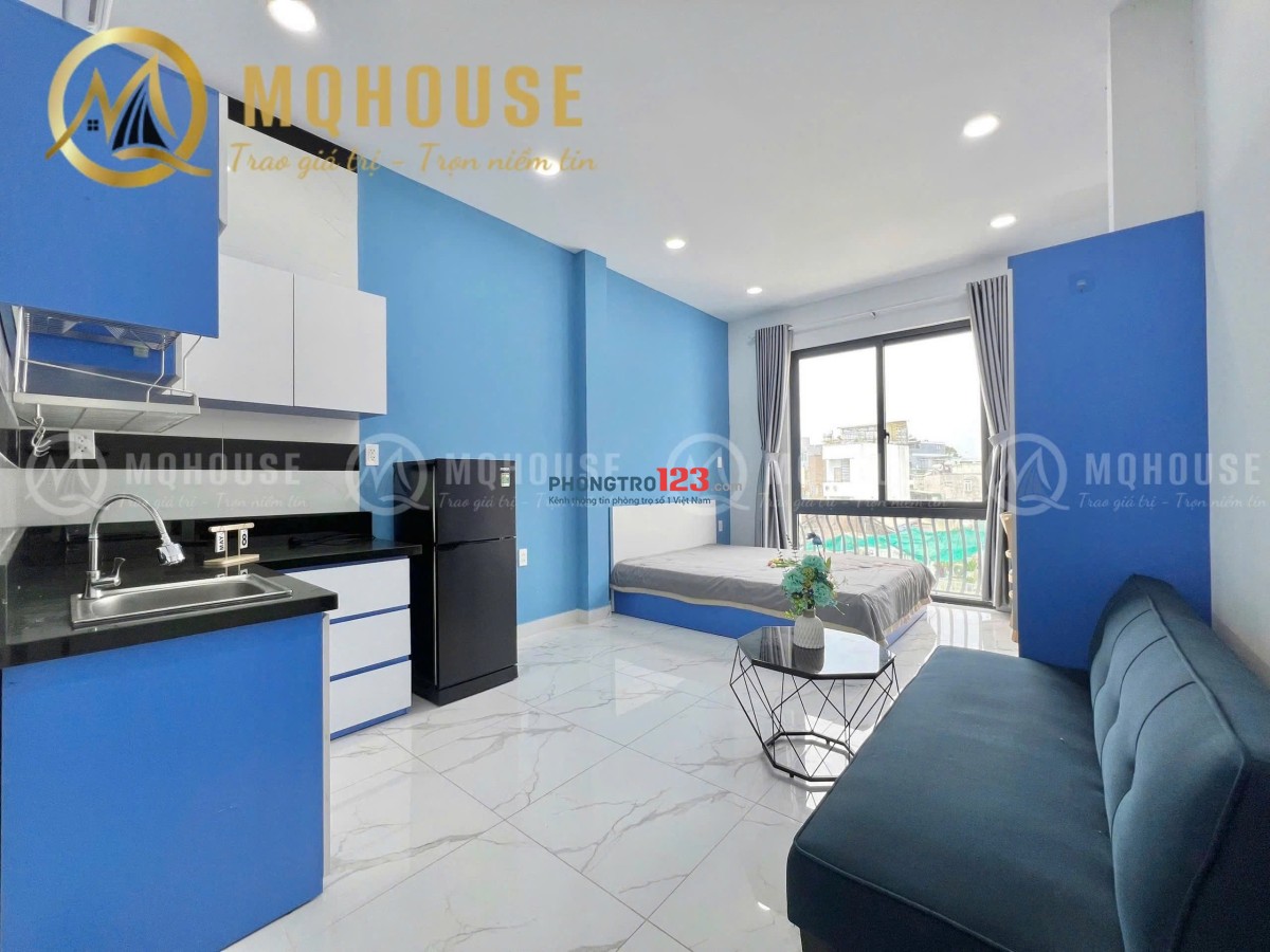 Căn hộ Lê Văn Huân – Tân Bình full nội thất cửa sổ rộng thoáng mát giờ giấc tự do