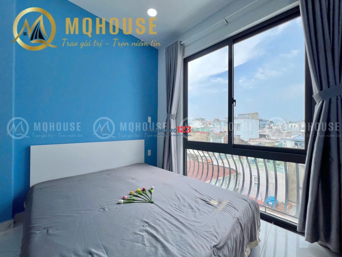 Căn hộ Lê Văn Huân – Tân Bình full nội thất cửa sổ rộng thoáng mát giờ giấc tự do