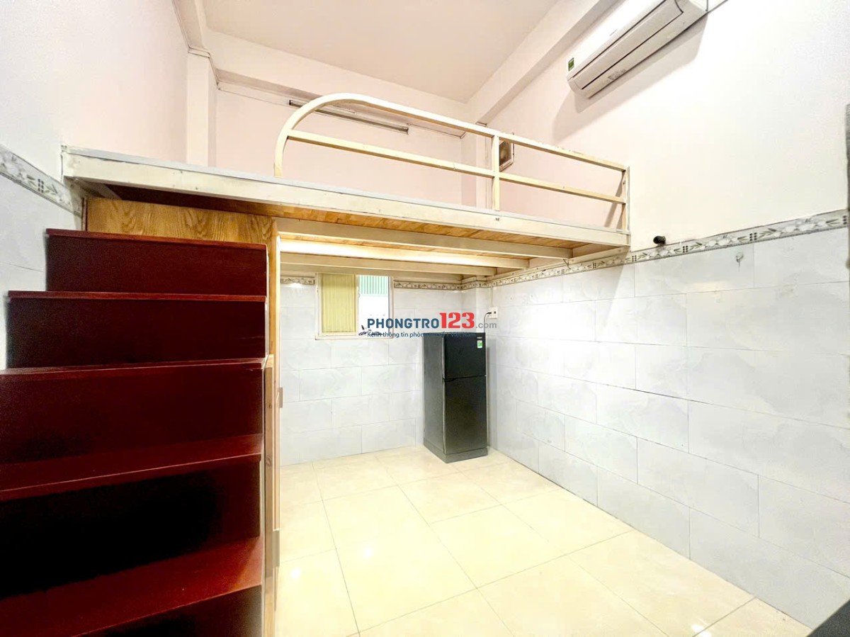 PHÒNG GÁC LỮNG 25m2 FULL NỘI THẤT KHUÔNG VIỆT TÂN PHÚ