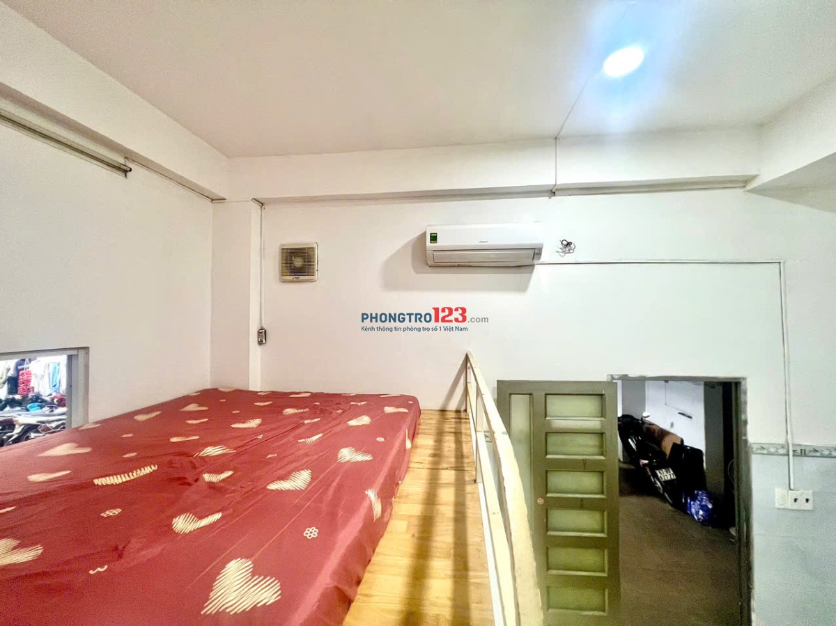 PHÒNG GÁC LỮNG 25m2 FULL NỘI THẤT KHUÔNG VIỆT TÂN PHÚ