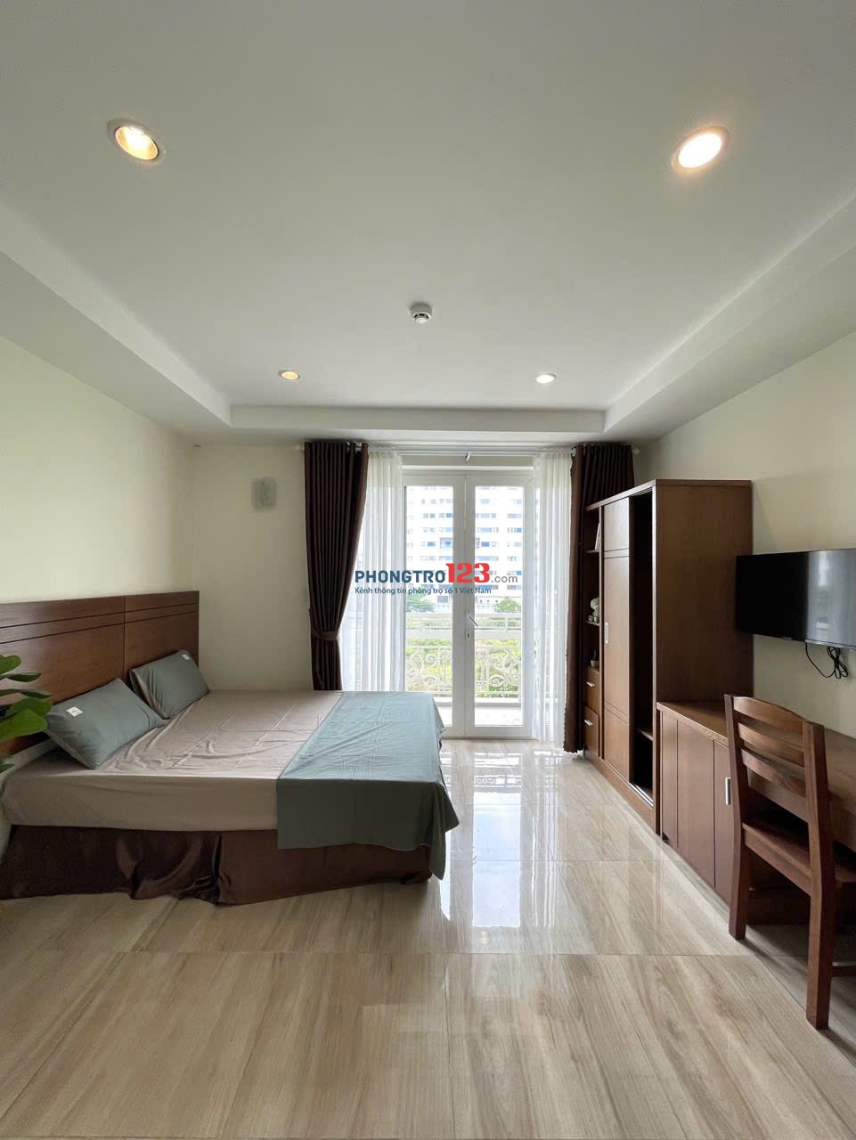 Cho Thuê Căn Hộ Studio full nt ngay mặt tiền, gần Cầu Kênh Tẻ, Lotte Mart, ĐH TDT, NTT, Luật Q4