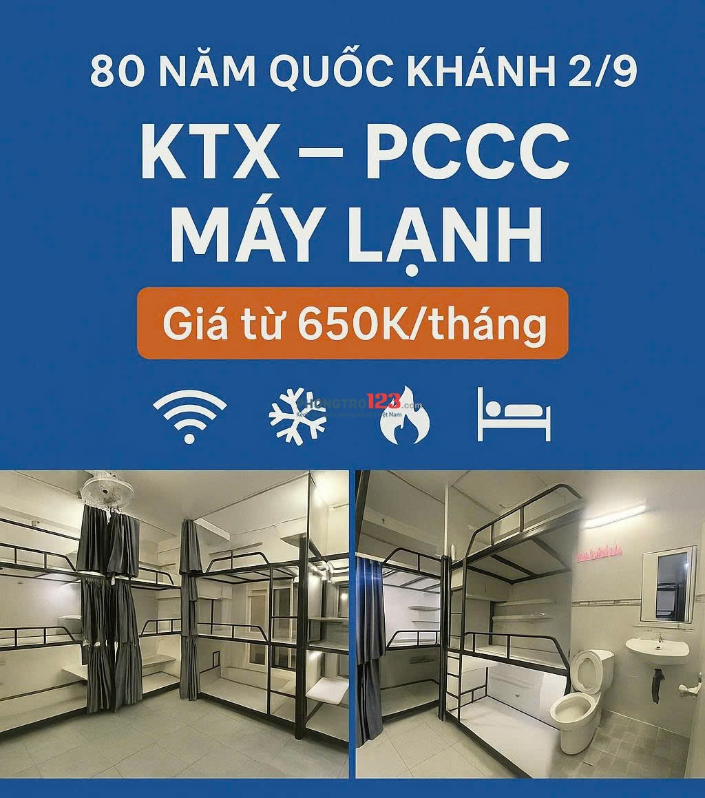  Ký túc xá GIẢM GIÁ SỐC – ngay trung tâm