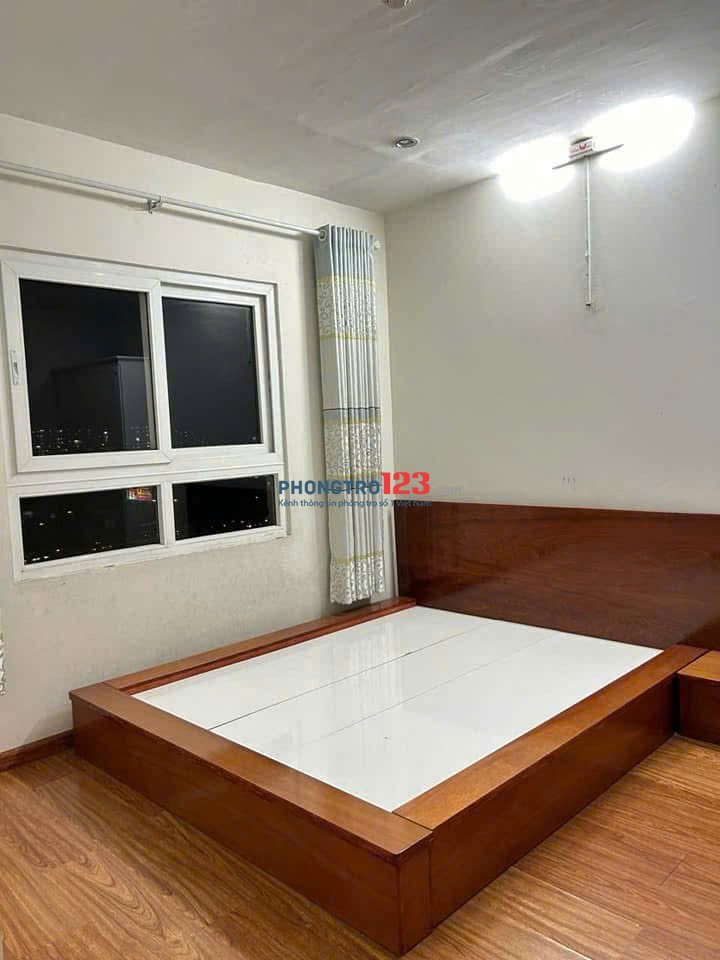 Chung cư Saigonres, Nguyễn Xí, BT: 95m2, 3p ngủ, full nt giá 15tr5/th
