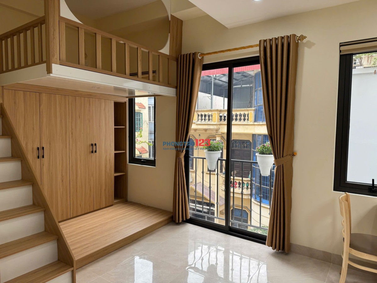 CHO THUÊ CHUNG CƯ MINI MỚI – 209 ĐỘI CẤN, BA ĐÌNH