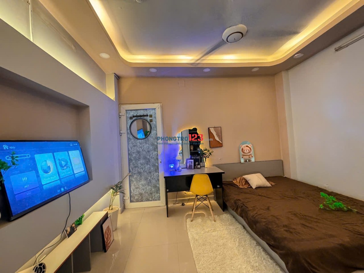 Phòng Studio Nguyễn Đình Khơi – Full Nội Thất, Giếng Trời Thoáng Mát , Có Máy Nước Nóng