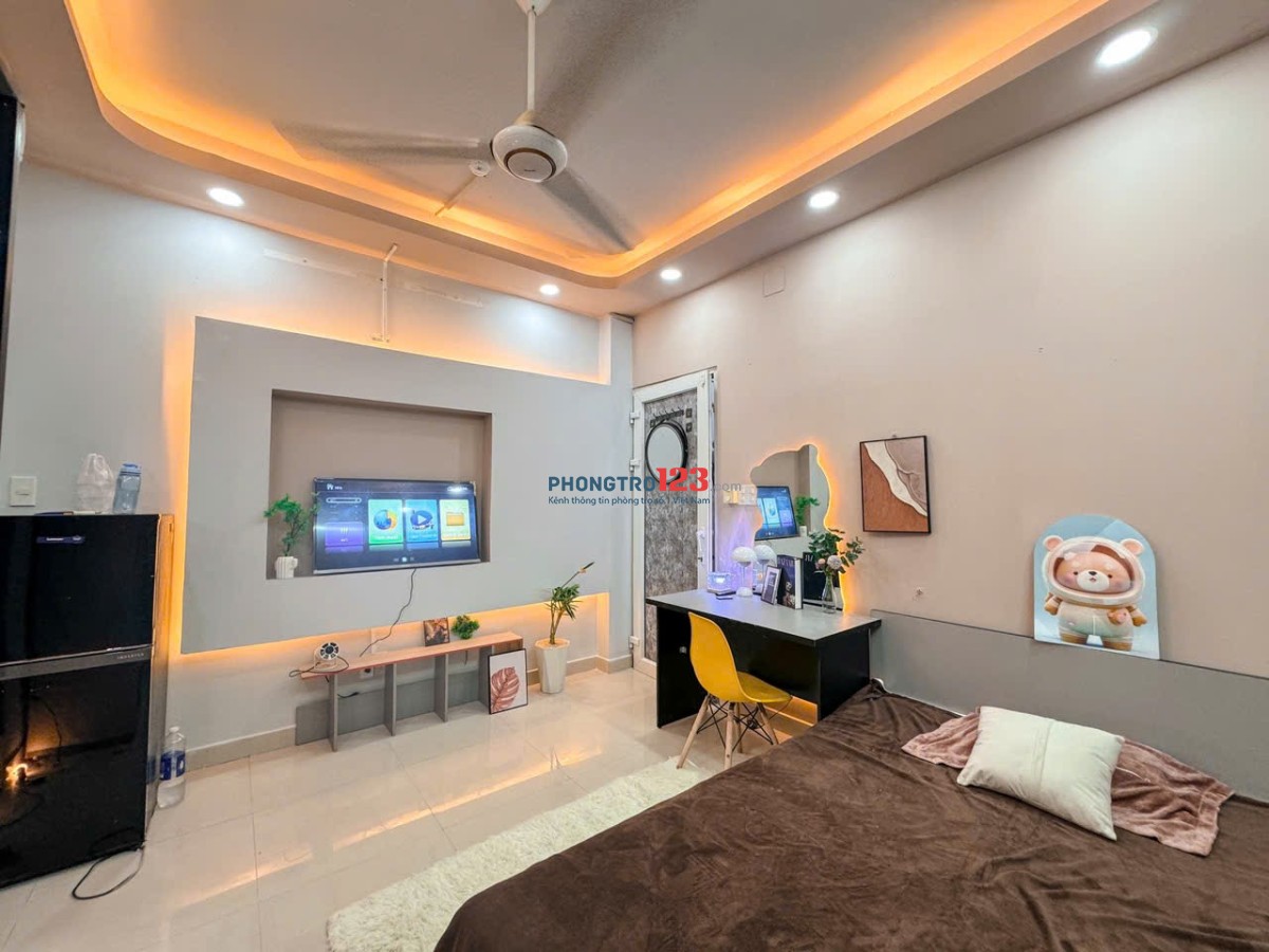 Phòng Studio Nguyễn Đình Khơi – Full Nội Thất, Giếng Trời Thoáng Mát , Có Máy Nước Nóng