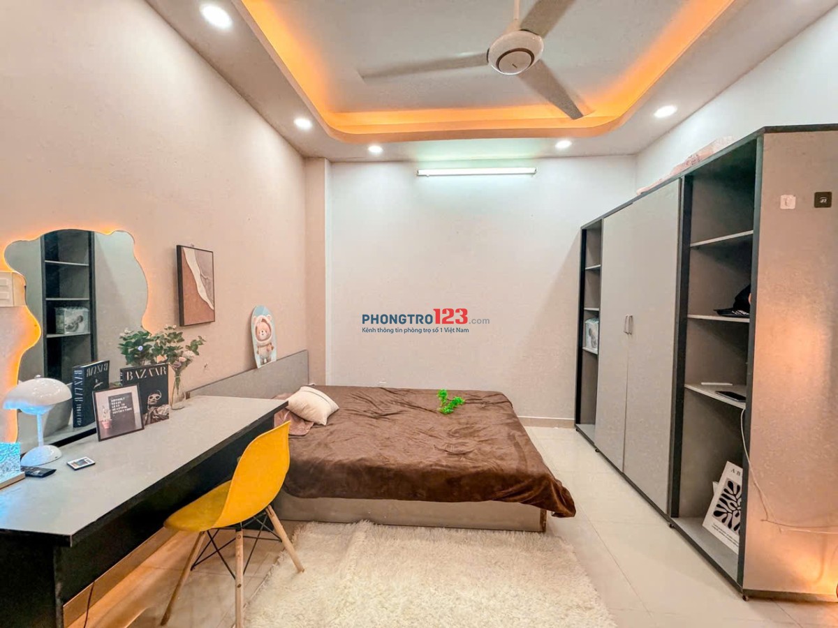 Phòng Studio Nguyễn Đình Khơi – Full Nội Thất, Giếng Trời Thoáng Mát , Có Máy Nước Nóng
