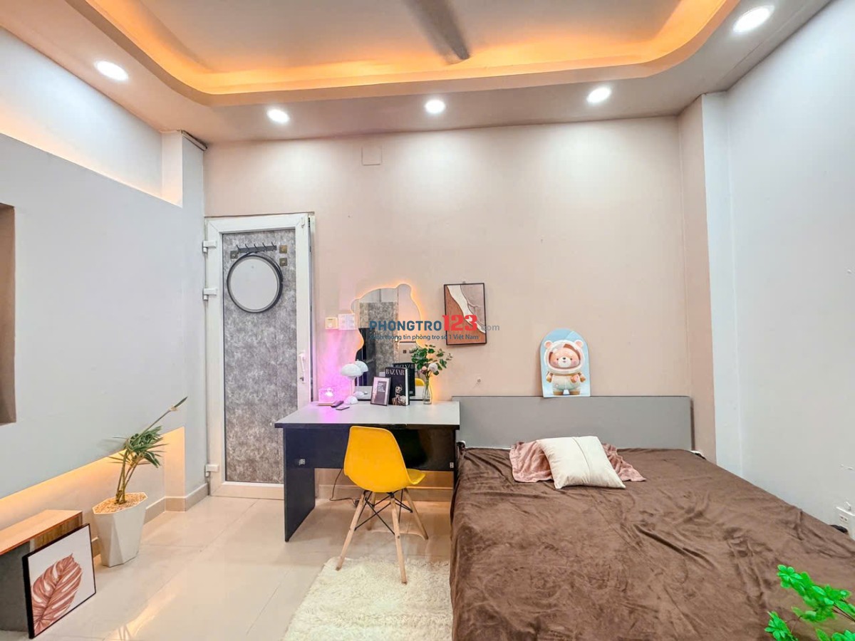 Phòng Studio Nguyễn Đình Khơi – Full Nội Thất, Giếng Trời Thoáng Mát , Có Máy Nước Nóng