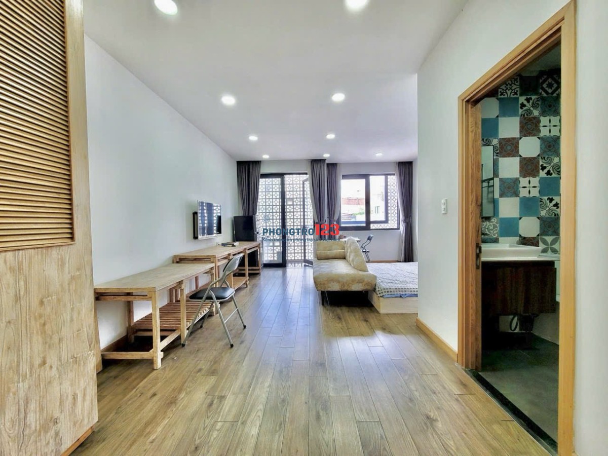 Căn hộ full nội thất 35m² Hoàng Hoa Thám, P.12, Tân Bình – ban công thoáng