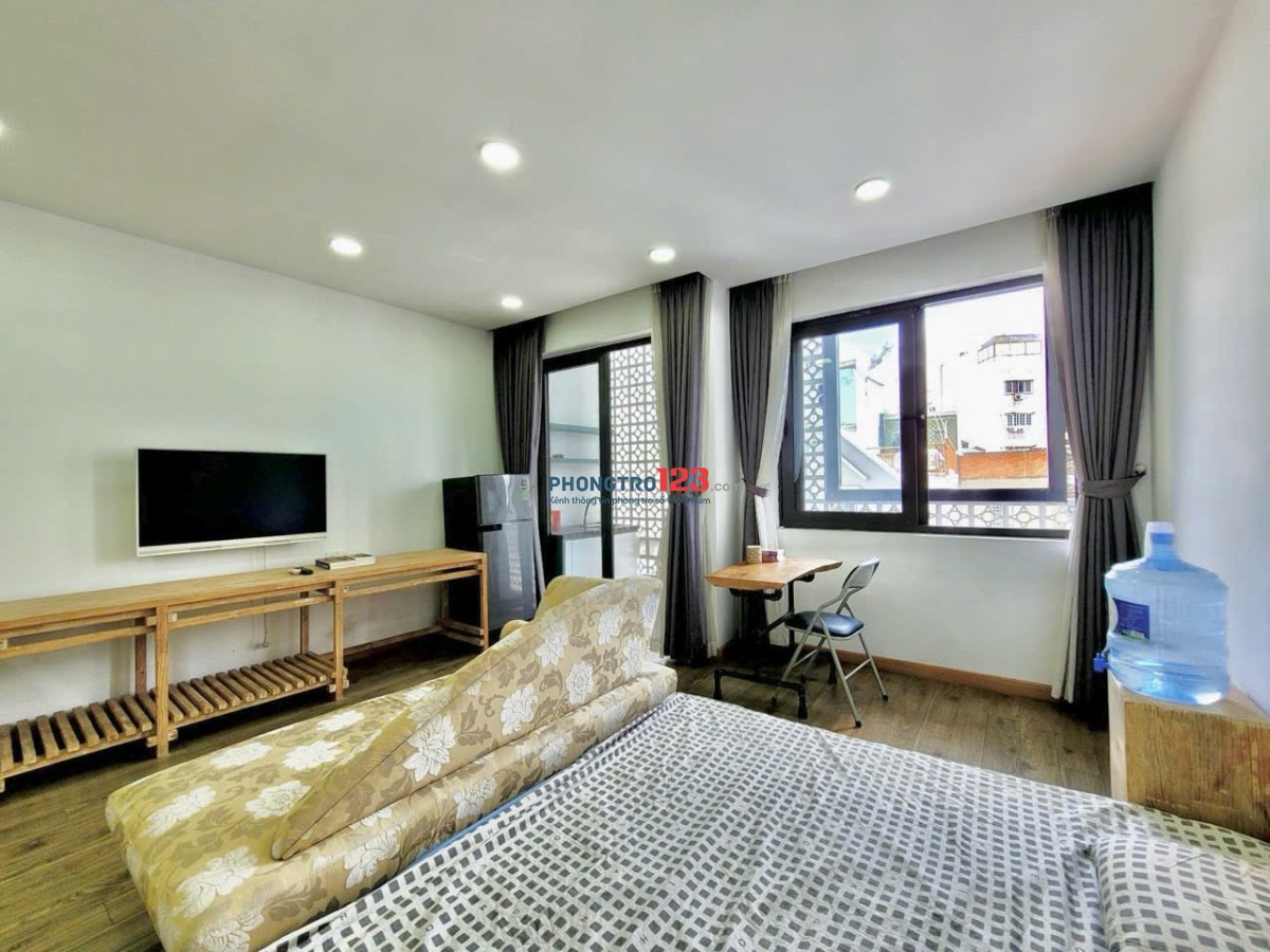 Căn hộ full nội thất 35m² Hoàng Hoa Thám, P.12, Tân Bình – ban công thoáng