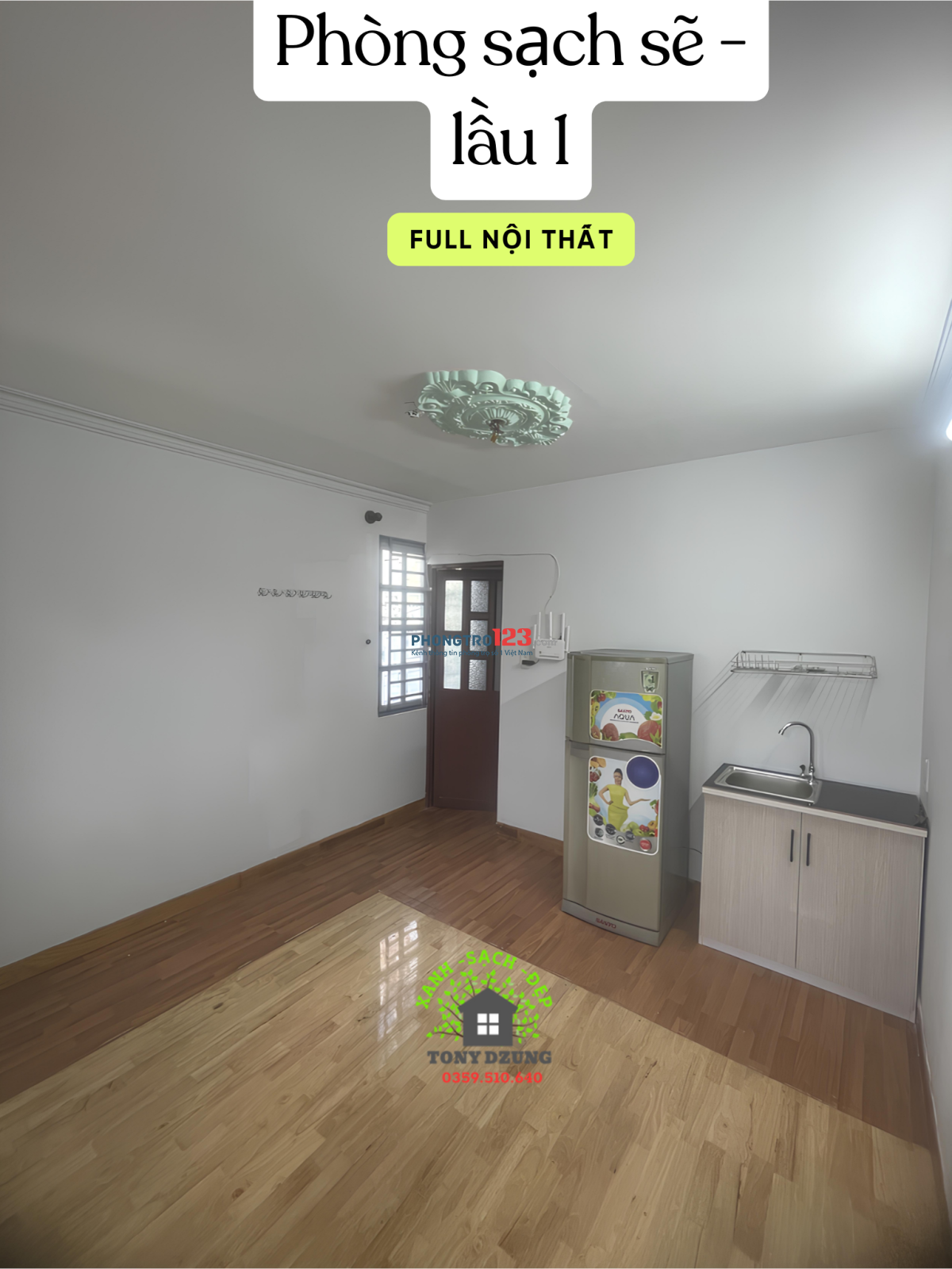 Phòng đẹp, giá tốt - cửa sổ - full nội thất - gần ngay Lotte mark Nguyễn Văn Lượng