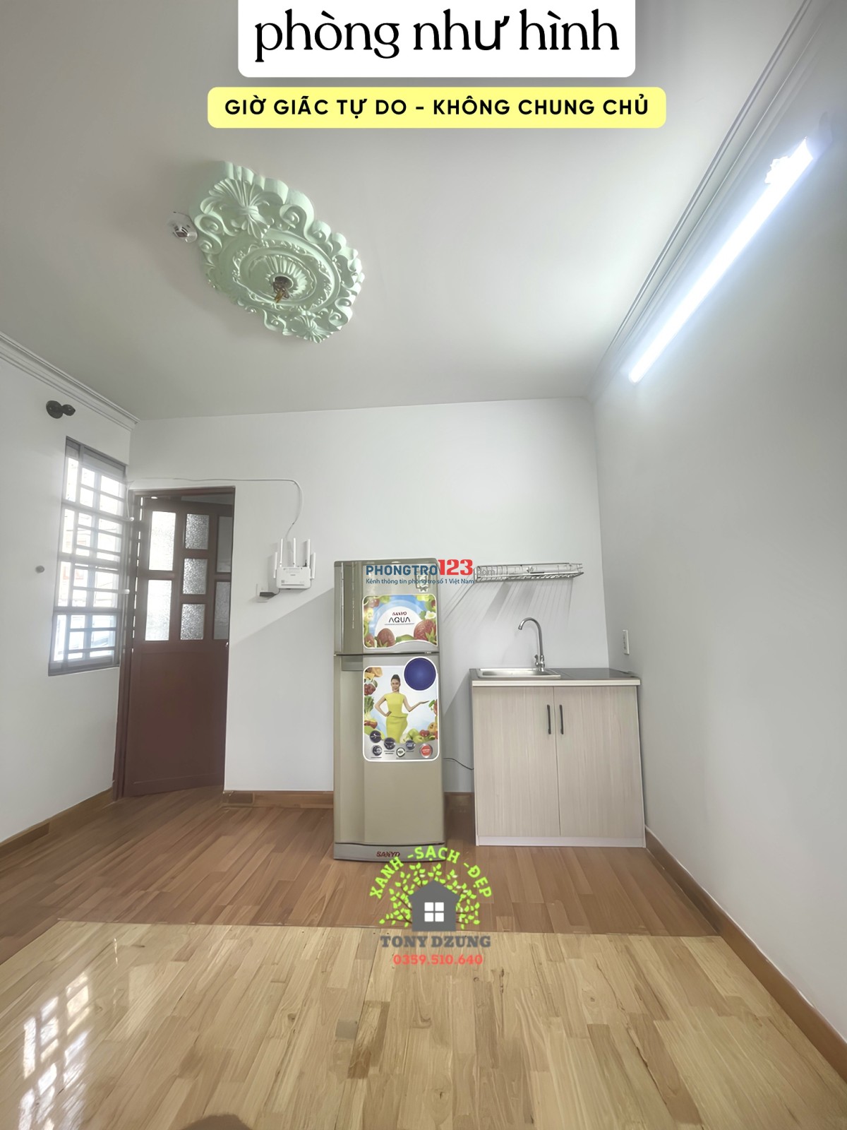 Phòng đẹp, giá tốt - cửa sổ - full nội thất - gần ngay Lotte mark Nguyễn Văn Lượng