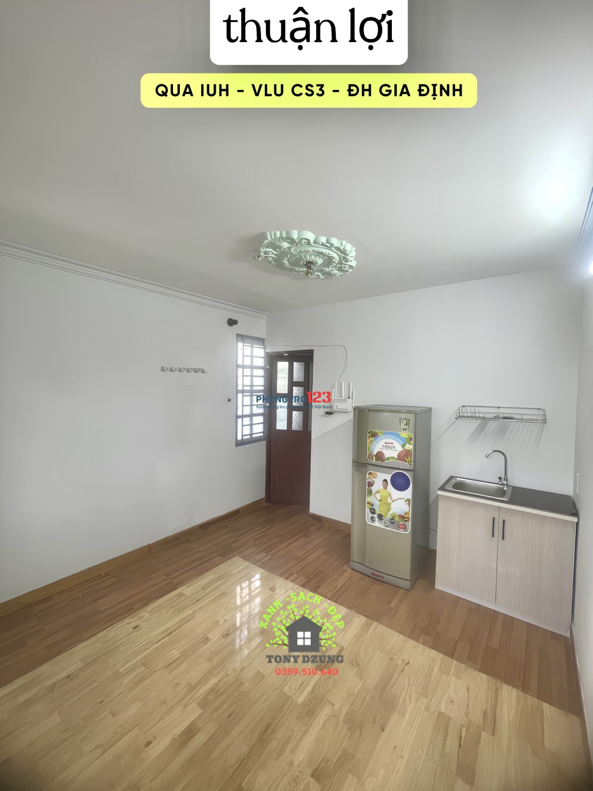 Phòng đẹp, giá tốt - cửa sổ - full nội thất - gần ngay Lotte mark Nguyễn Văn Lượng