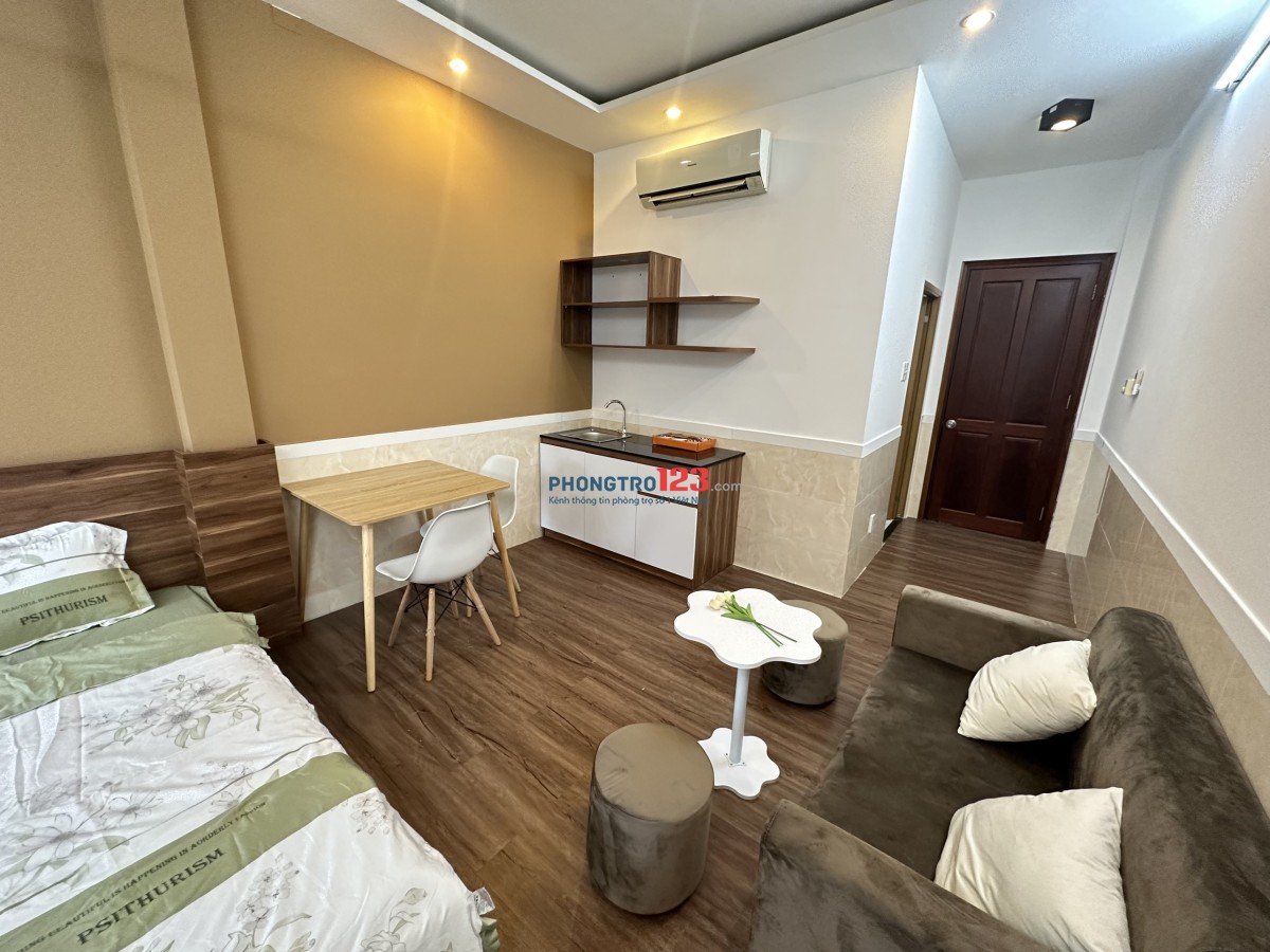 PHÒNG FULL NỘI THẤT CỬA SỔ BAN CÔNG THOÁNG MÁT Ở BÌNH THẠNH GIÁP PHAN ĐĂNG LƯ PHÚ NHUẬN - 0334998413