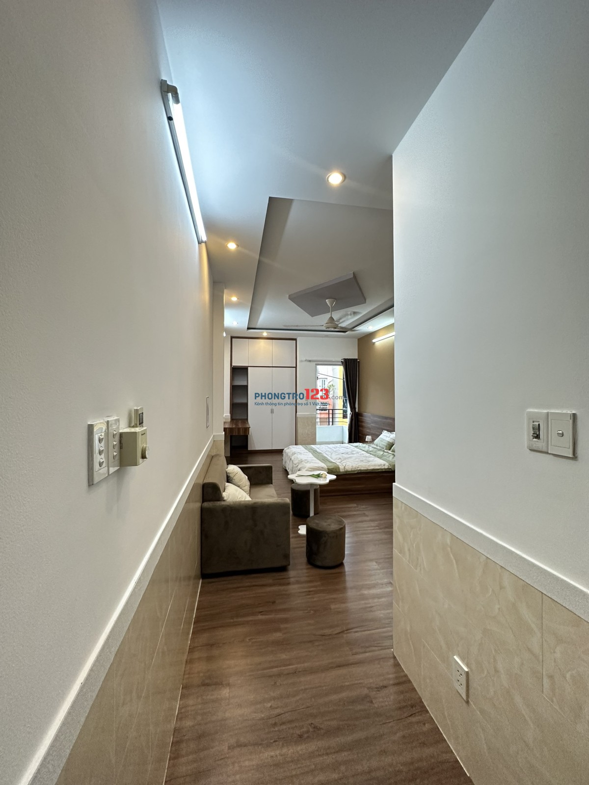 PHÒNG FULL NỘI THẤT CỬA SỔ BAN CÔNG THOÁNG MÁT Ở BÌNH THẠNH GIÁP PHAN ĐĂNG LƯ PHÚ NHUẬN - 0334998413