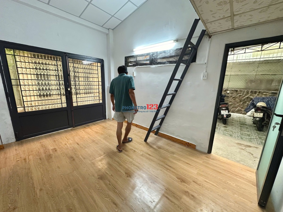 PHÒNG 1 TRỆT 1 GÁC - MẶT TIỀN HẺM BA GÁC CỰC RỘNG NGAY ĐINH BỘ LĨNH