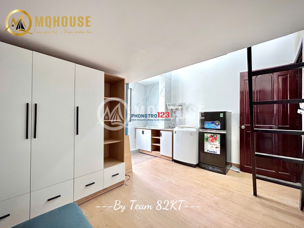 CHO THUÊ PHÒNG DUPLEX CỬA SỔ THOÁNG, MÁY GIẶT RIÊNG, GẦN BẠCH ĐẰNG, HÀNG XANH.