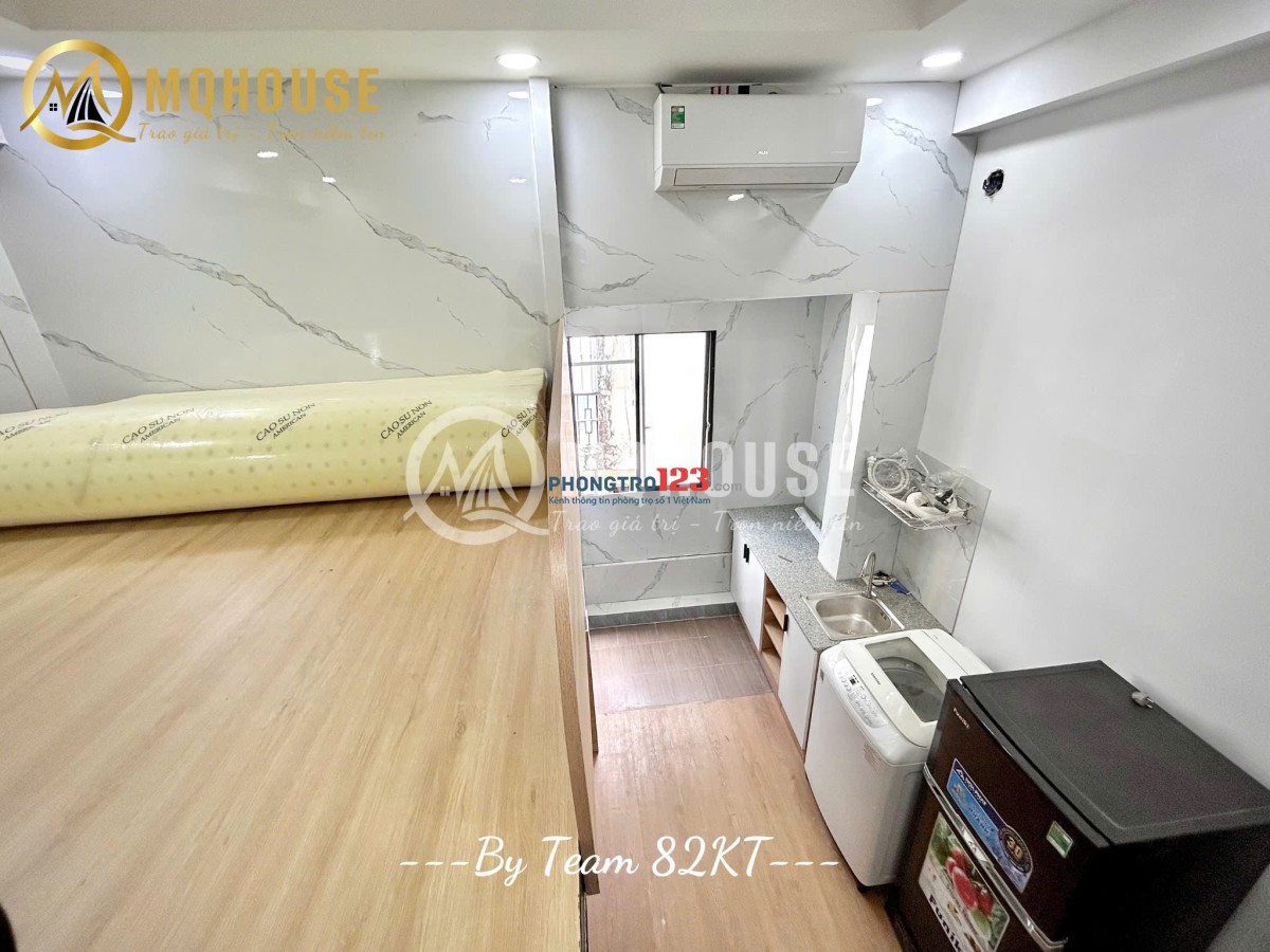 CHO THUÊ PHÒNG DUPLEX CỬA SỔ THOÁNG, MÁY GIẶT RIÊNG, GẦN BẠCH ĐẰNG, HÀNG XANH.