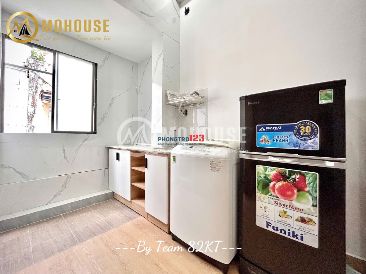 CHO THUÊ PHÒNG DUPLEX CỬA SỔ THOÁNG, MÁY GIẶT RIÊNG, GẦN BẠCH ĐẰNG, HÀNG XANH.
