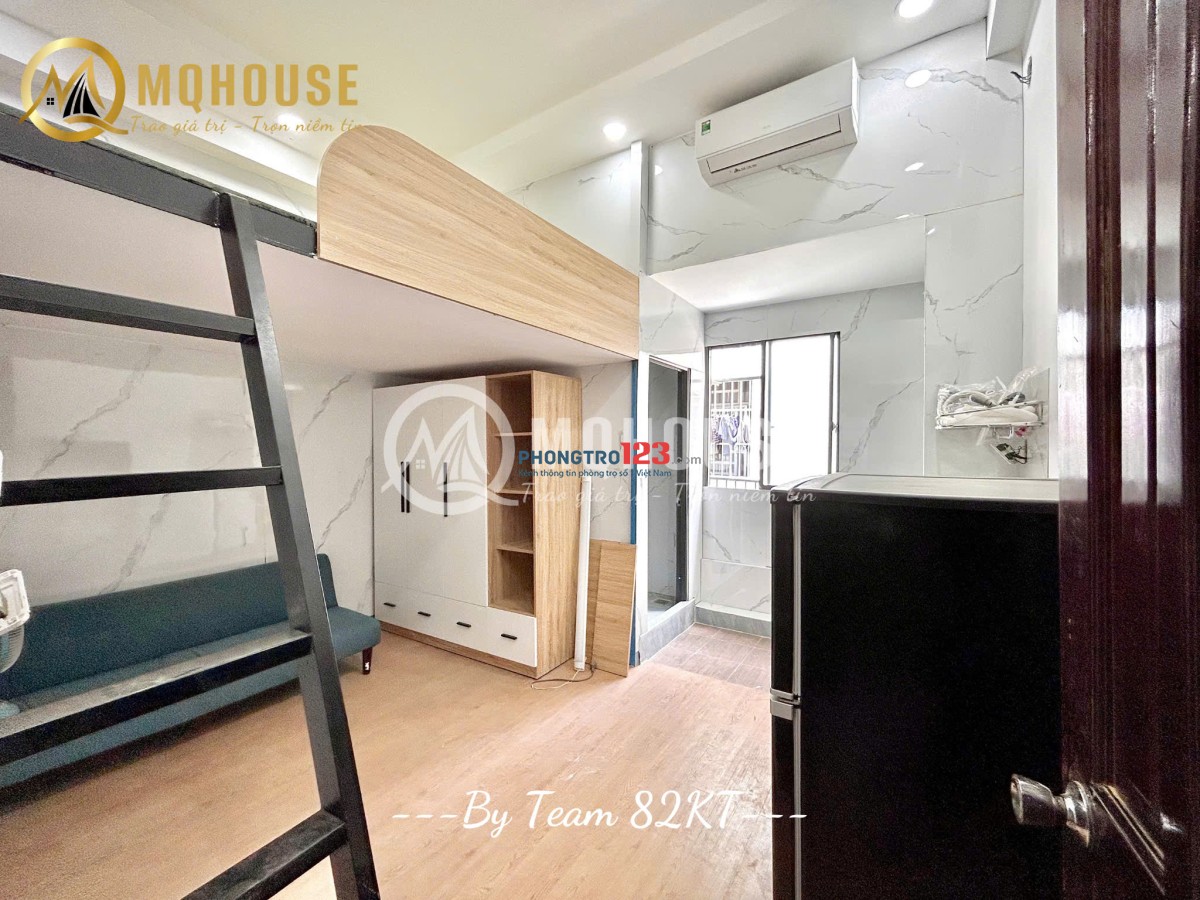 CHO THUÊ PHÒNG DUPLEX CỬA SỔ THOÁNG, MÁY GIẶT RIÊNG, GẦN BẠCH ĐẰNG, HÀNG XANH.