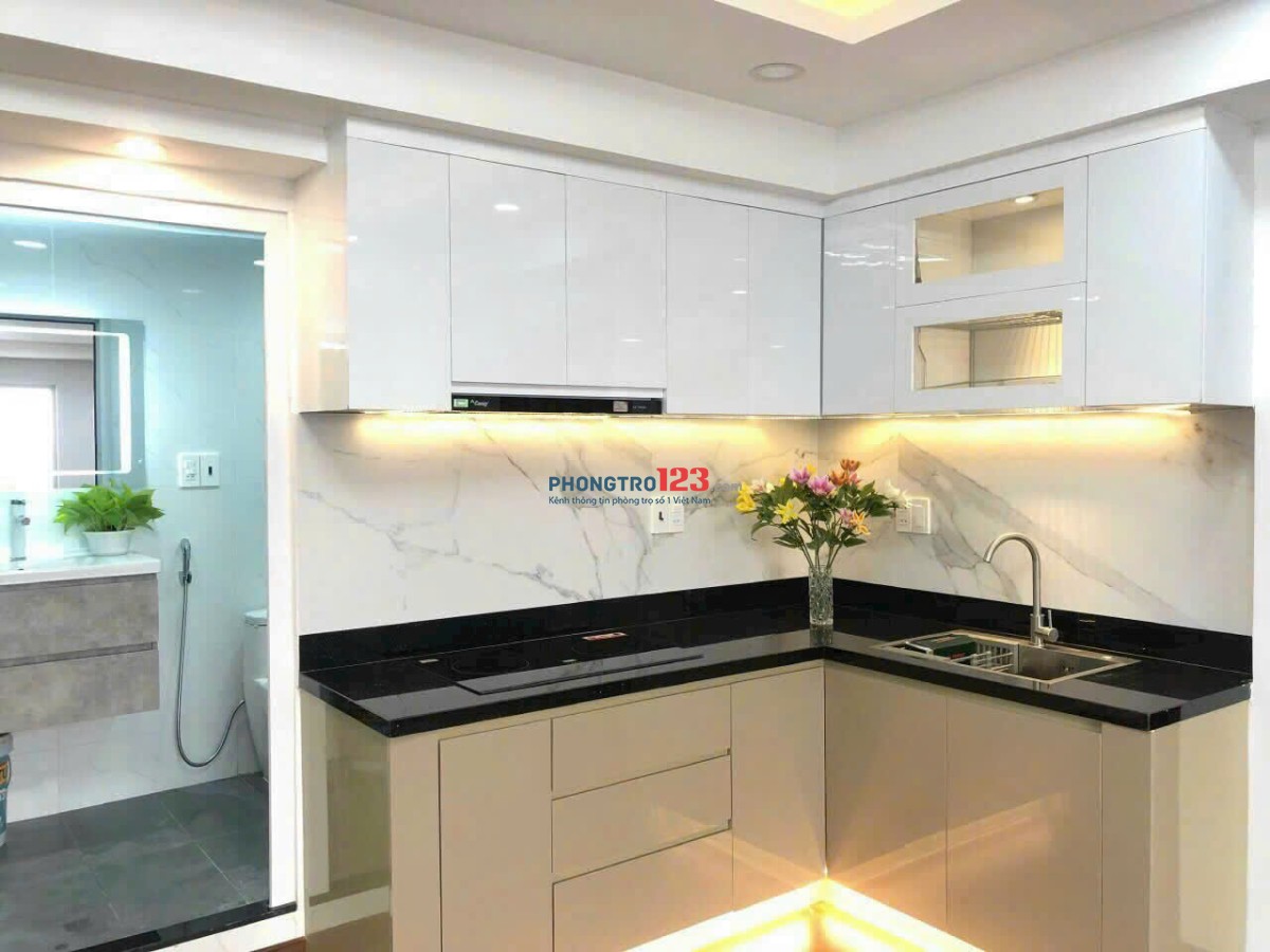 CHo thuê chung cư Hồ Văn Huê, P9, Phú Nhuận: 83m2, 2p ngủ, 12tr