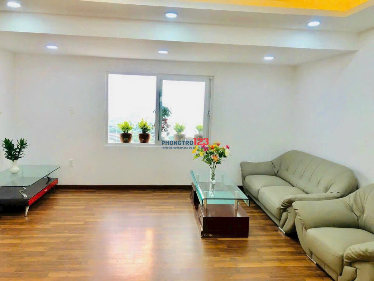 CHo thuê chung cư Hồ Văn Huê, P9, Phú Nhuận: 83m2, 2p ngủ, 12tr