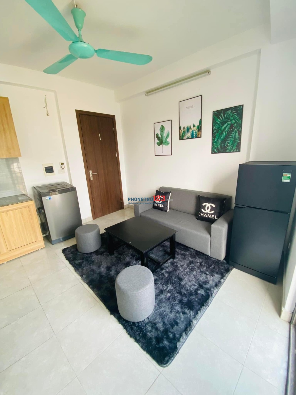 Cho thuê CCMN 1PN, 1WC, 35m2 tại 83 Tân Triều, 5tr5/tháng