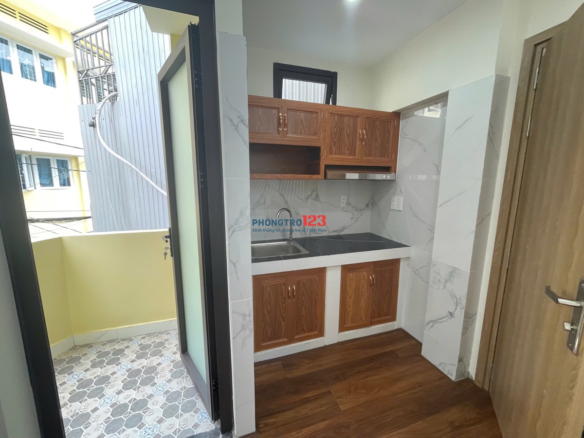 Chung cư mini cho thuê tạiNguyễn Thái Sơn, 5 triệu, 25m2, 1PN, 1WC, siêu hot
