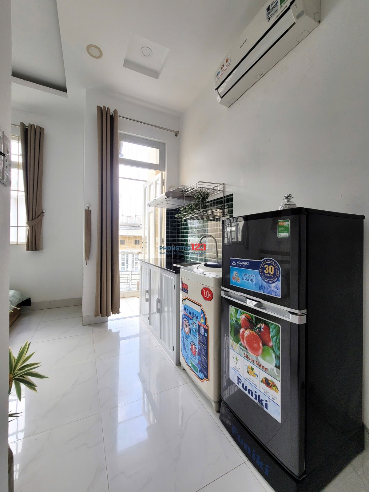 Cho thuê phòng có nội thất thang máy Gần Chợ Bà Chiểu Quận Bình Thạnh