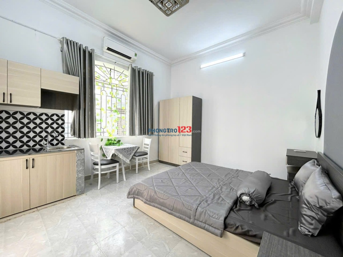 Studio thoáng sáng, tiện nghi, sát sân bay Tân Sơn Nhất️