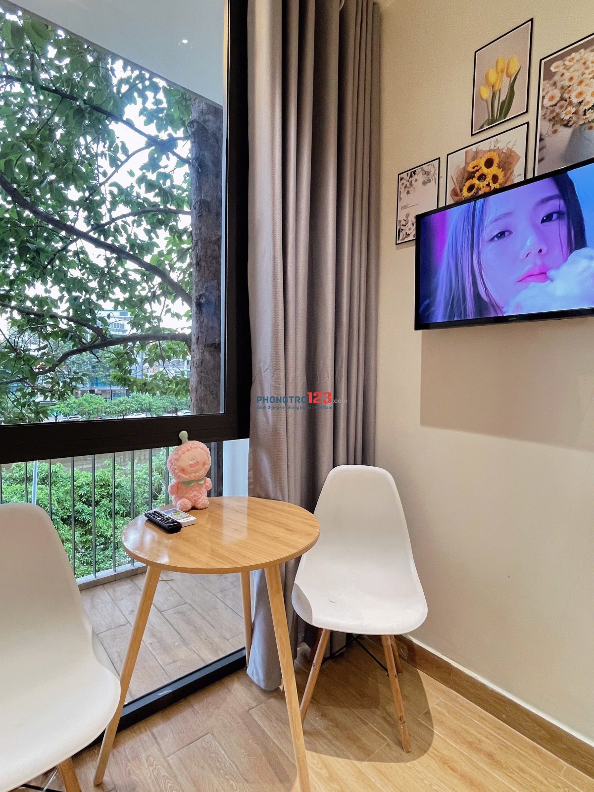 CHO THUÊ PHÒNG FULL NỘI THẤT – MÁY GIẶT RIÊNG – BAN CÔNG VIEW SÔNG