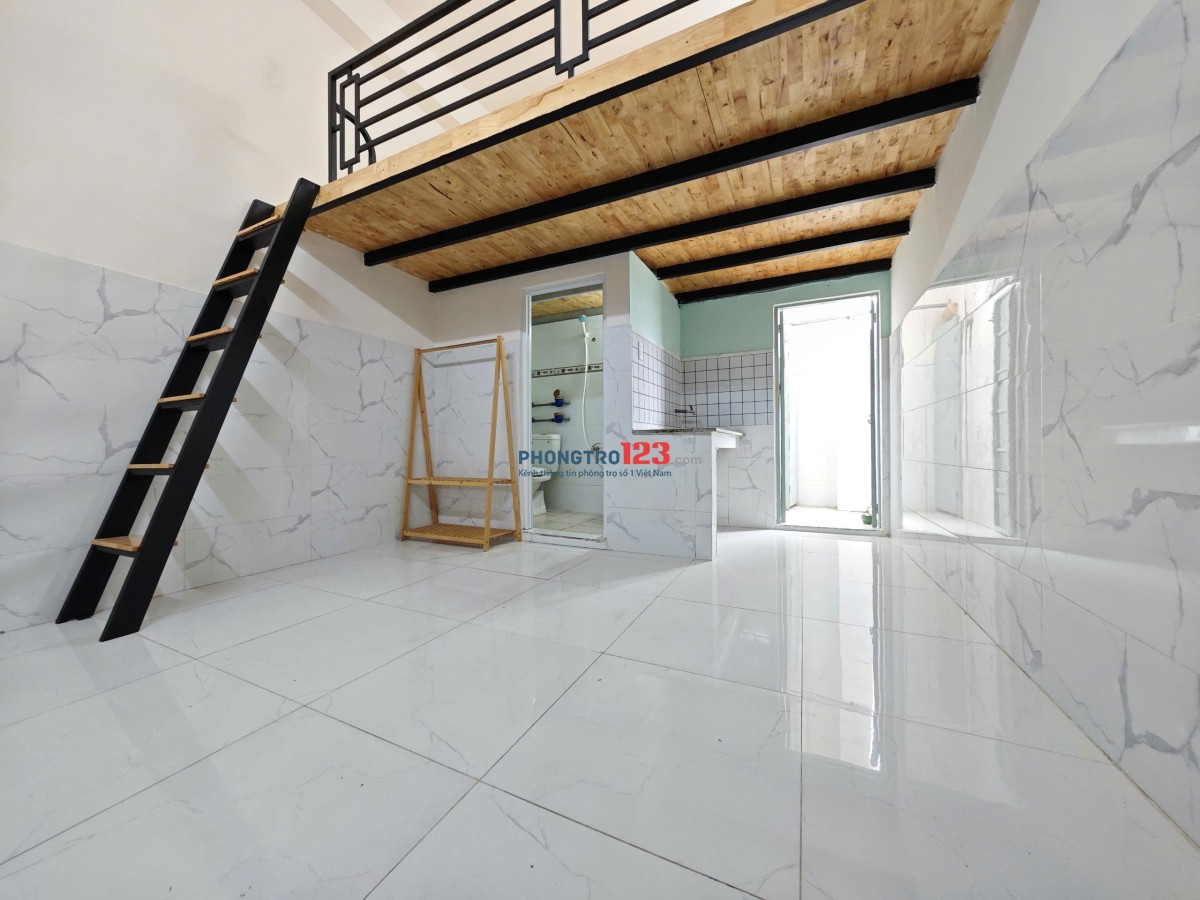 CĂN HỘ CÓ GÁC – FULL NỘI THẤT – CỘNG HÒA GẦN ĐẠI HỌC CÔNG THƯƠNG , ETOWN , ĐẠI HỌC VĂN HIẾN