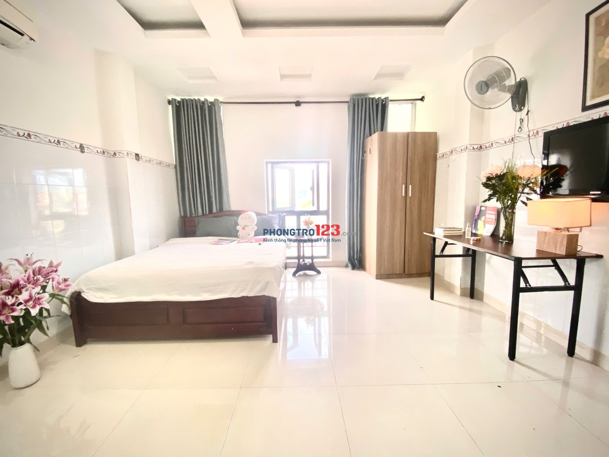 Phòng nt đầy đủ, cửa sổ rộng, thoáng - 25m2 - Chu Văn An, Bình Thạnh