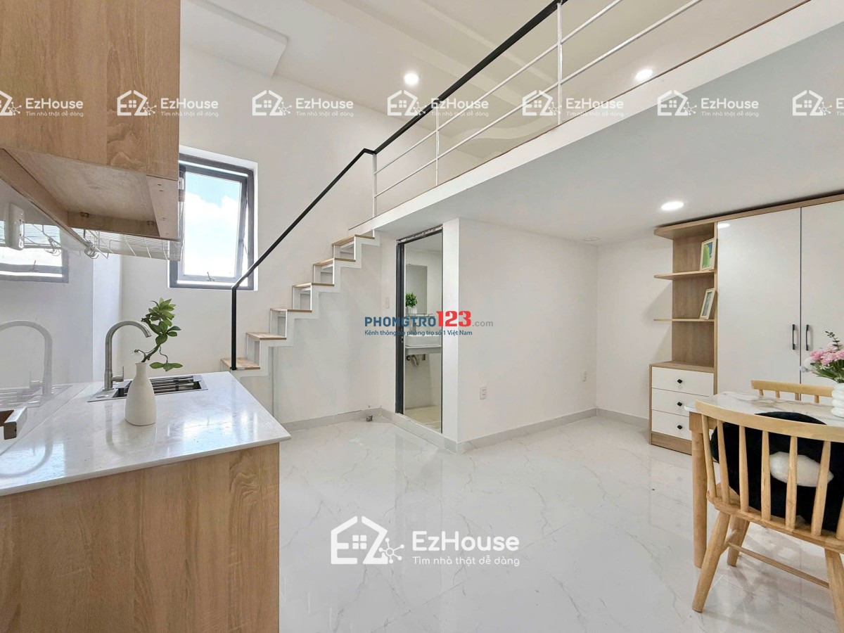 Cho Thuê Duplex Cửa Sổ Trời – Full Nội Thất Tại Tân Phú - Gần ĐH Công Thương, ĐH Văn Hiến