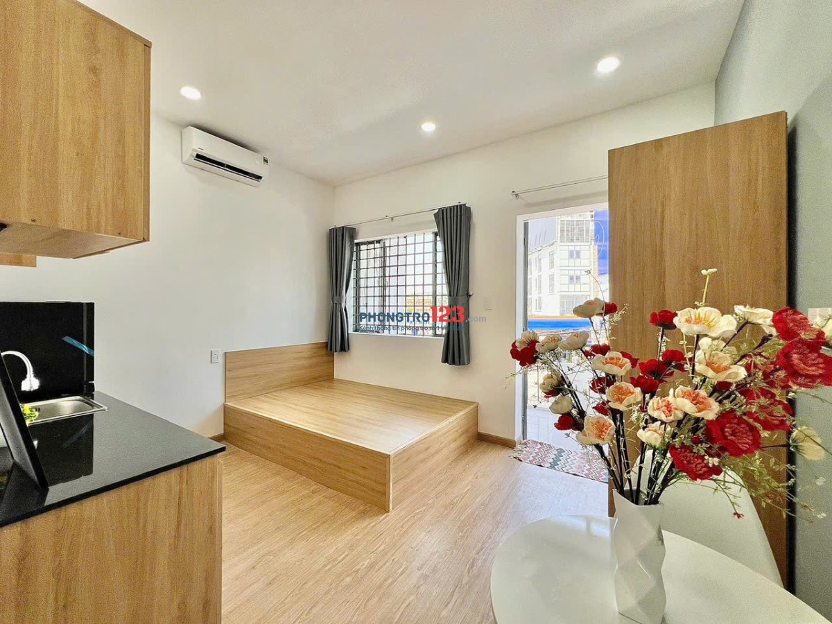 Cho Thuê Studio 29m2 Cửa Sổ Siêu To - Máy Giặt Riêng - Gần Học Viện Hàng Không, Tân Bình